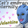 Mass Effect Valentine - Liara