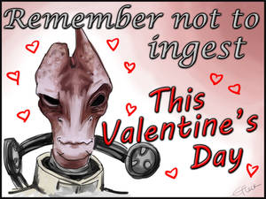 Mass Effect Valentine - don't ingest