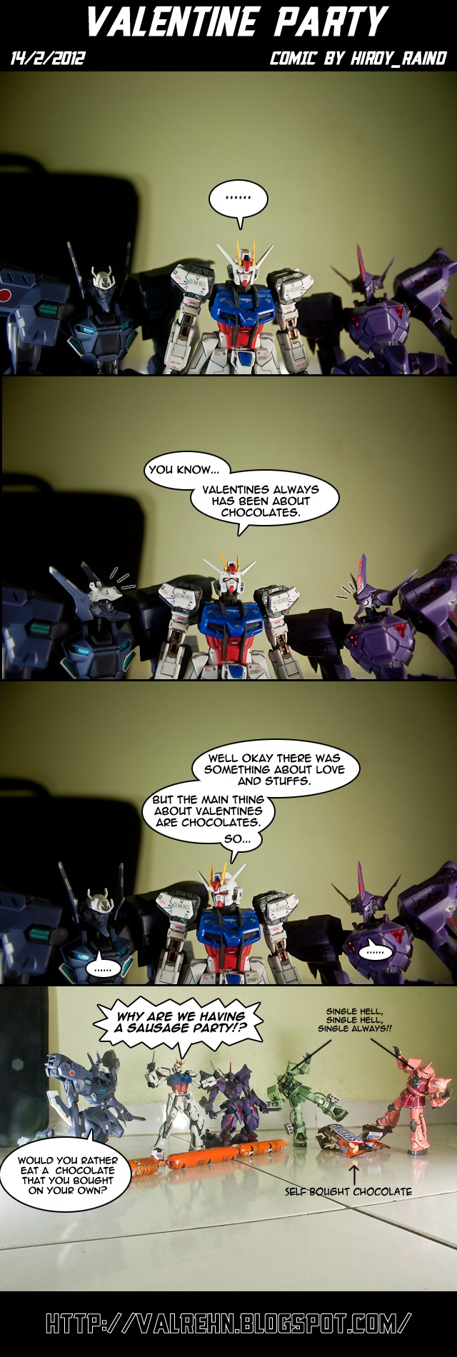 Gunpla comics: Valentine Party