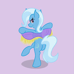 Trixie's eastern dance.