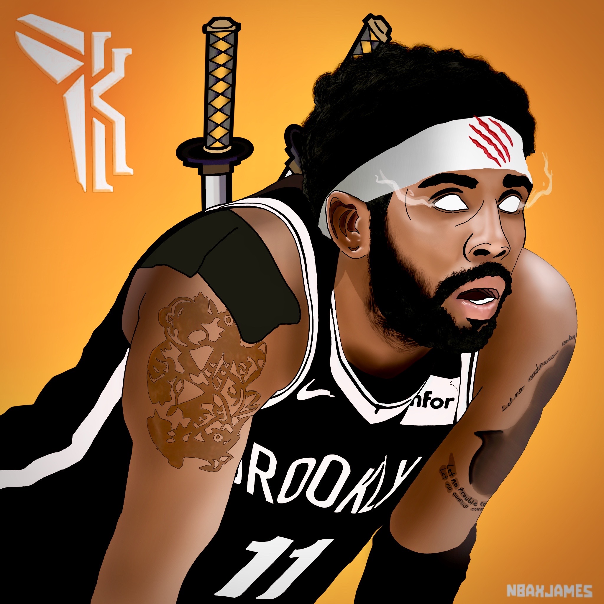 Kyrie Irving Drawings