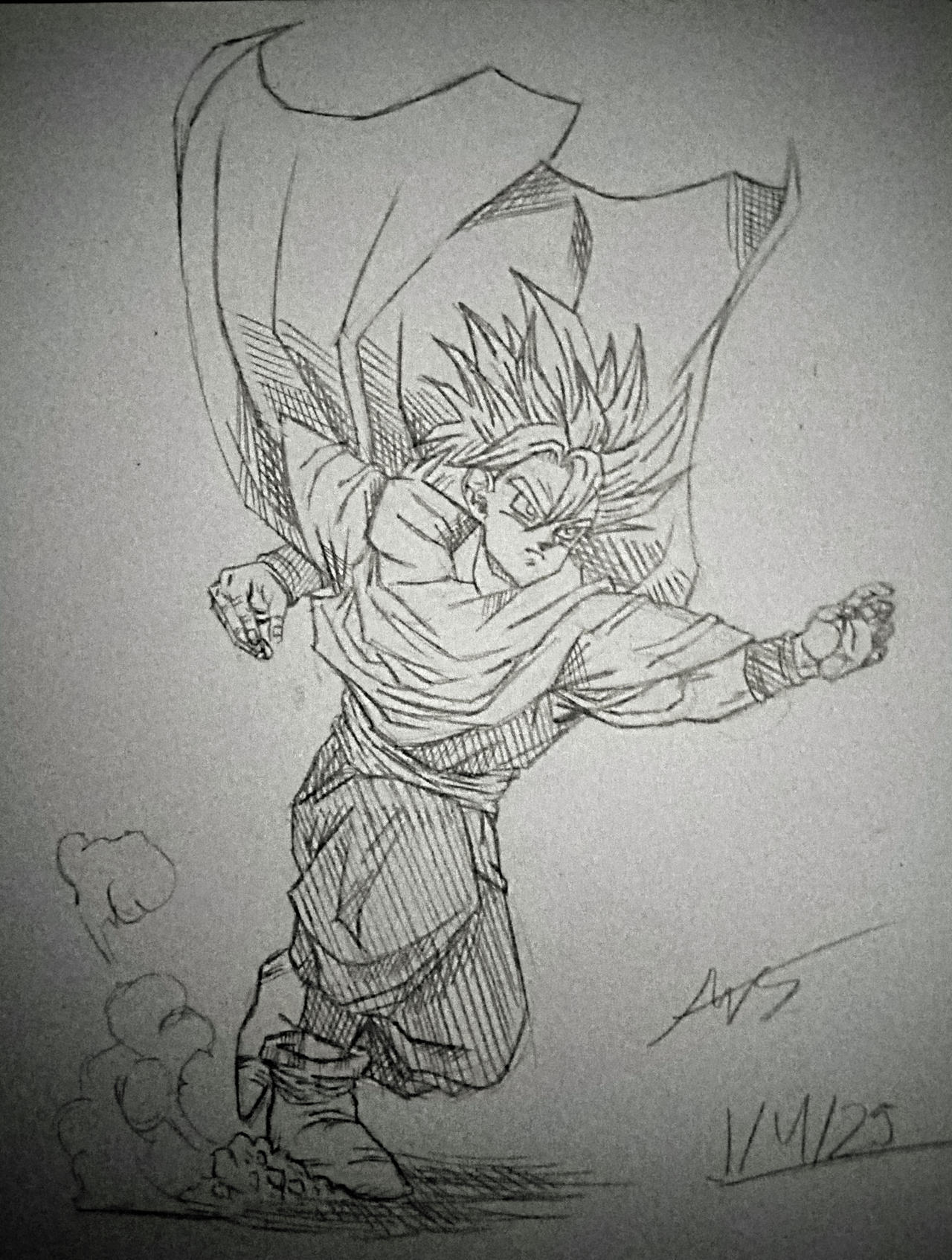 Gohan Writing Gohan by okiwillusemyrealname on DeviantArt