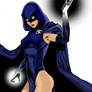 Raven Comic Book Style