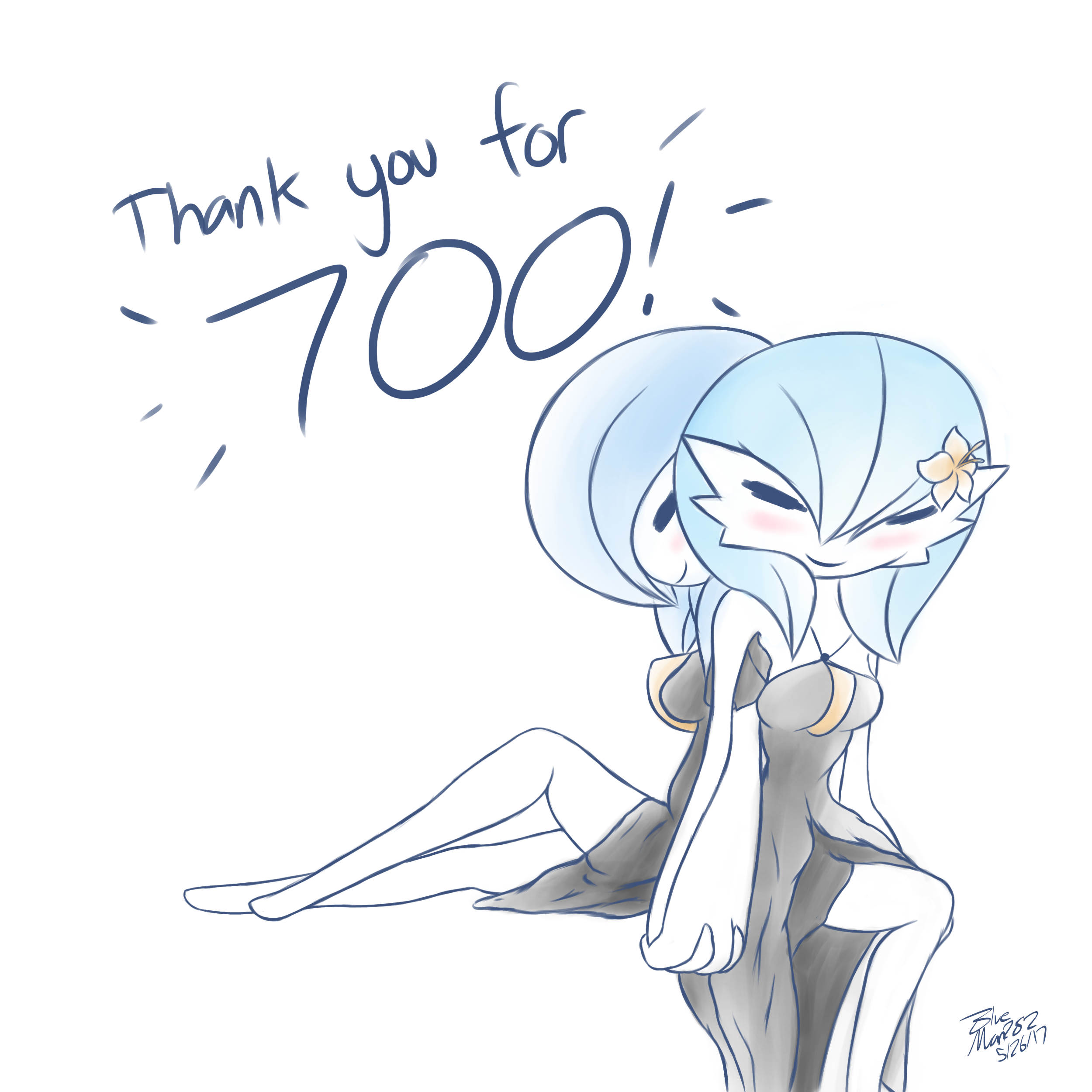 700!