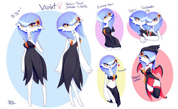 Violet Reference Sheet 2018