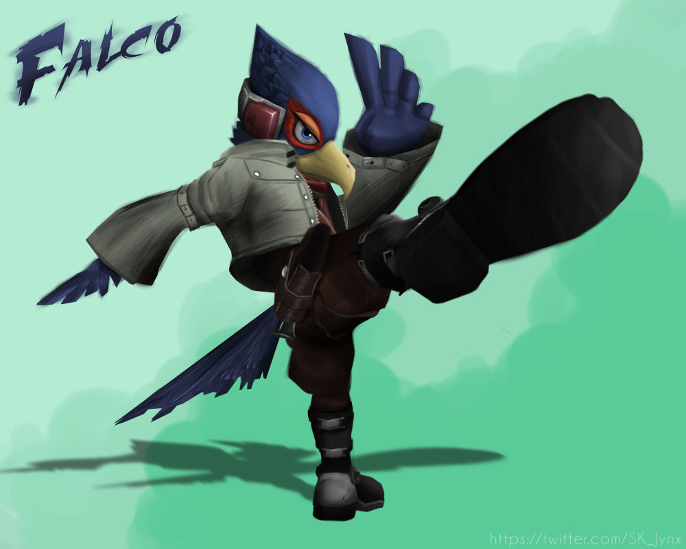 Falco Lombardi - Smash Brothers by SKJynx on DeviantArt