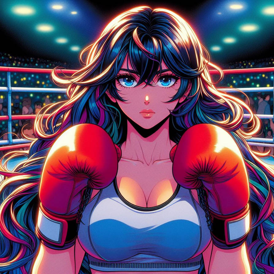 Violet Boxing Violet Ramirez by Aigirlboxingg on DeviantArt