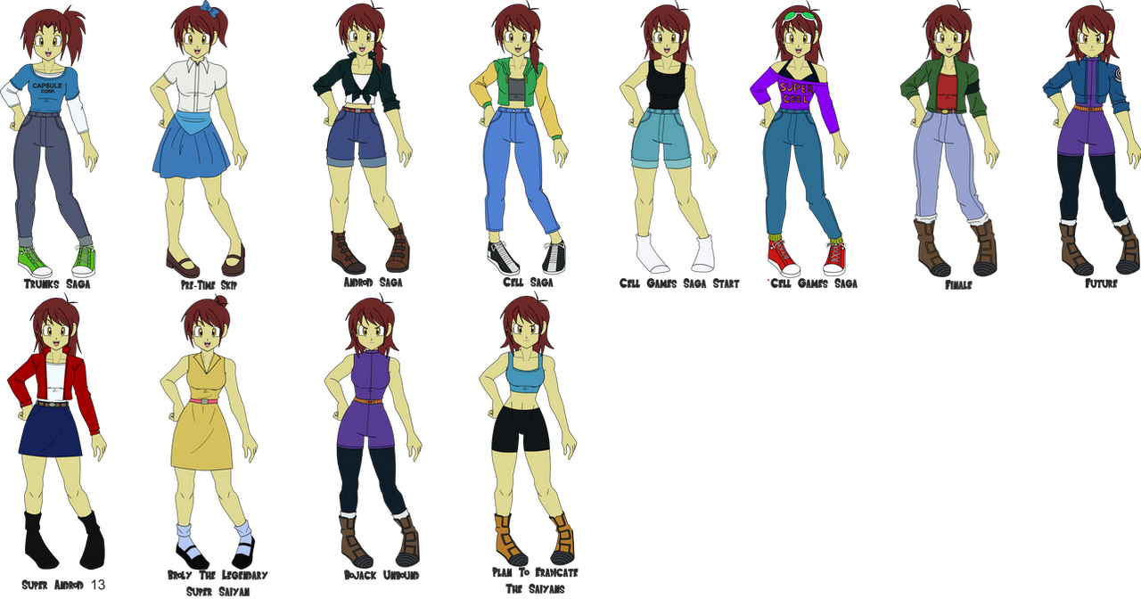 DBZ OC: Rin by CheriBerryPop on DeviantArt