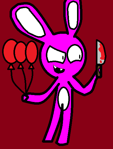 Pink Rabbid by SDCcraft on DeviantArt