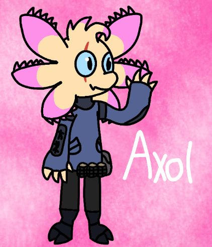 Axol art by SDCcraft on DeviantArt