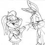 Lola and Bugs Bunny