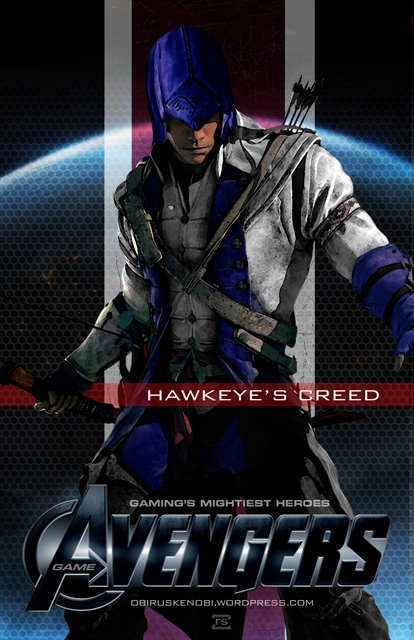 Video Game Avengers Hawkeye's Creed Fan Art