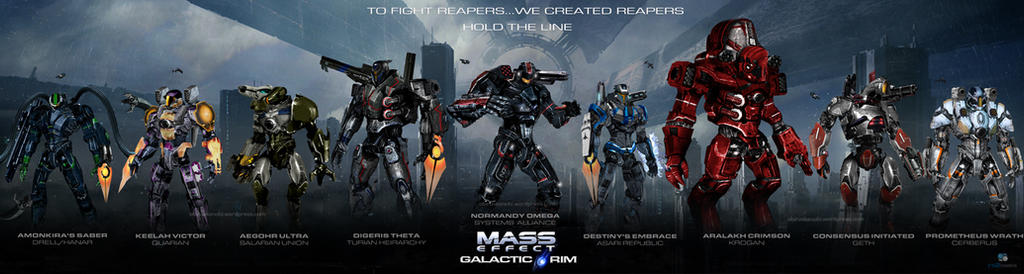 MassEffect PacificRim Crossover Hold The Line