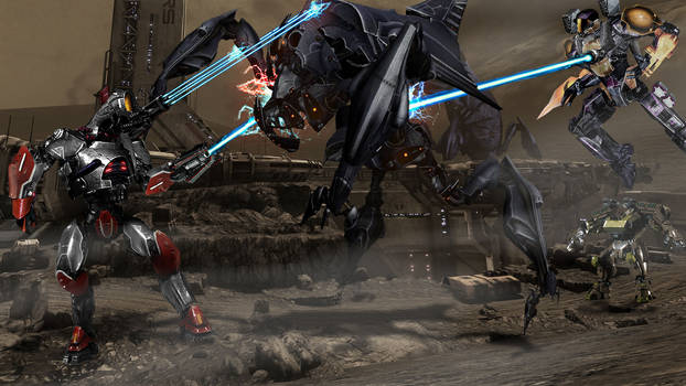 Mass Effect Jaegers vs Reaper Destroyer pt 4