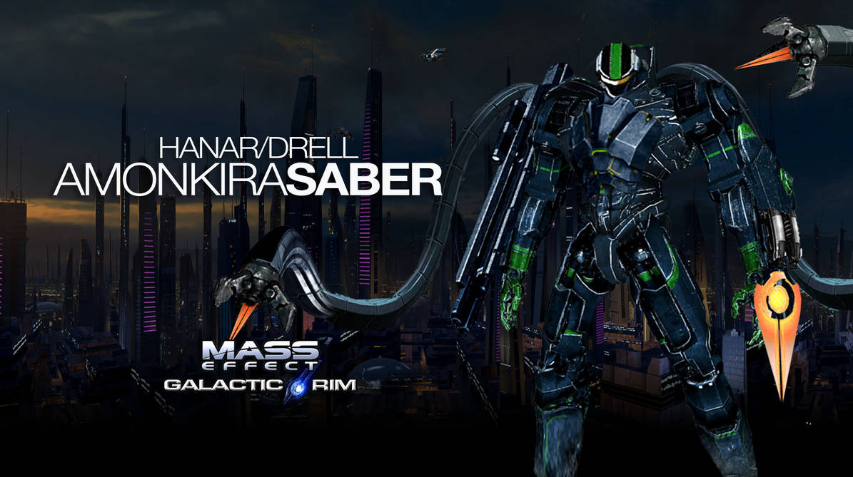 Mass Effect Hanar Drell Jaeger Amonkira Saber by rs2studios on DeviantArt