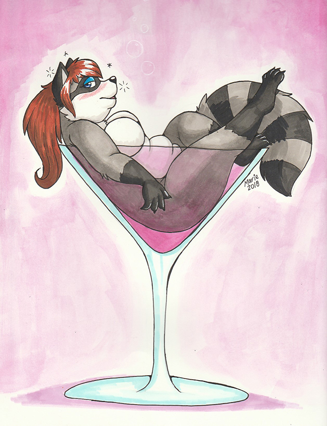 Raccoon Martini