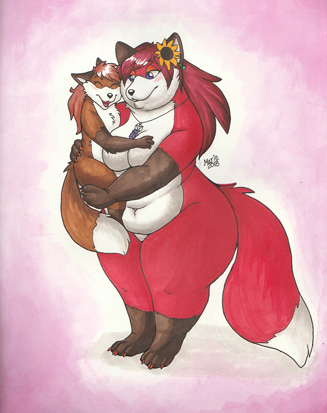 Happy Mama's day by PudgeyRedFox