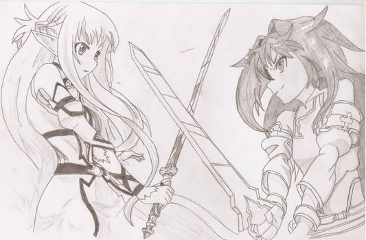 Asuna VS Yuki