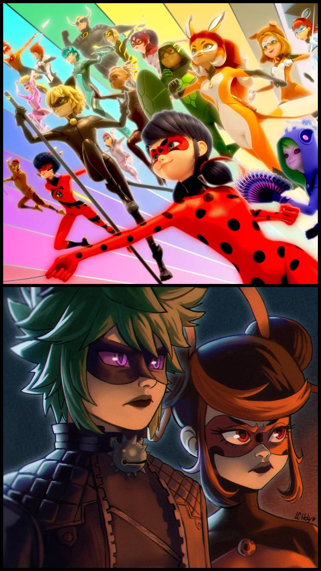 ShadyBug y Claw Noir VS Superheroes de Paris by EmilianoPintor on ...
