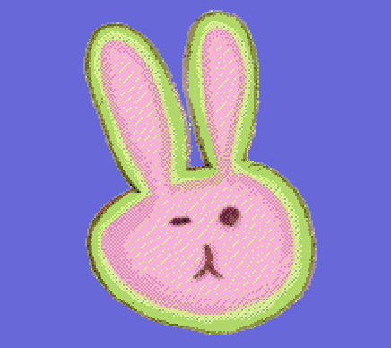 rabbit face