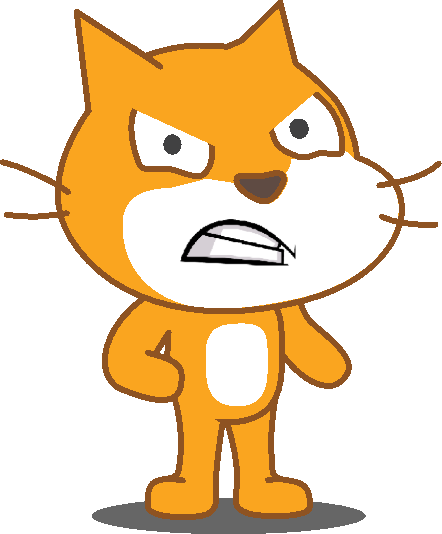 Very Mad Scratch Cat by KingisAwesome30 on DeviantArt