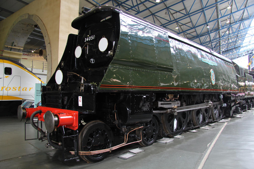 34026 Steam Engine 34015 by james147741 on DeviantArt