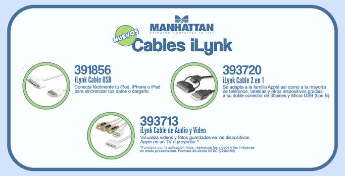 iLynk Cables by Manhattan