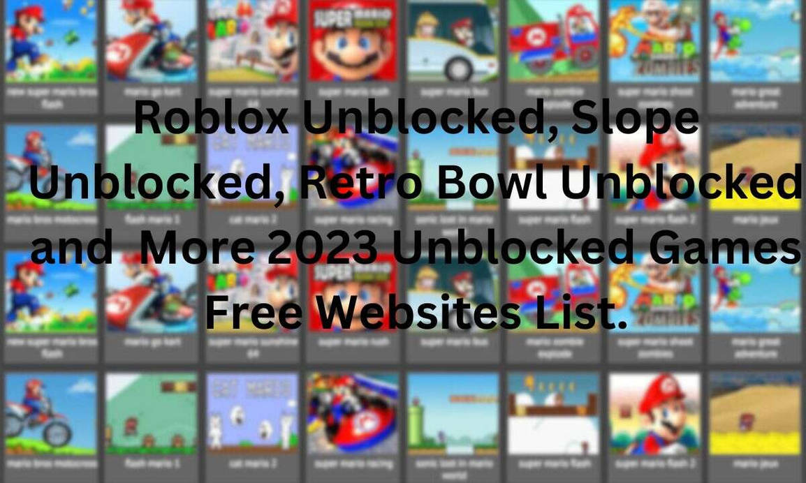 How to Play Unblocked Games WTF Slope in 2023