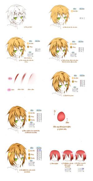 How to colour Hair by Haxelo