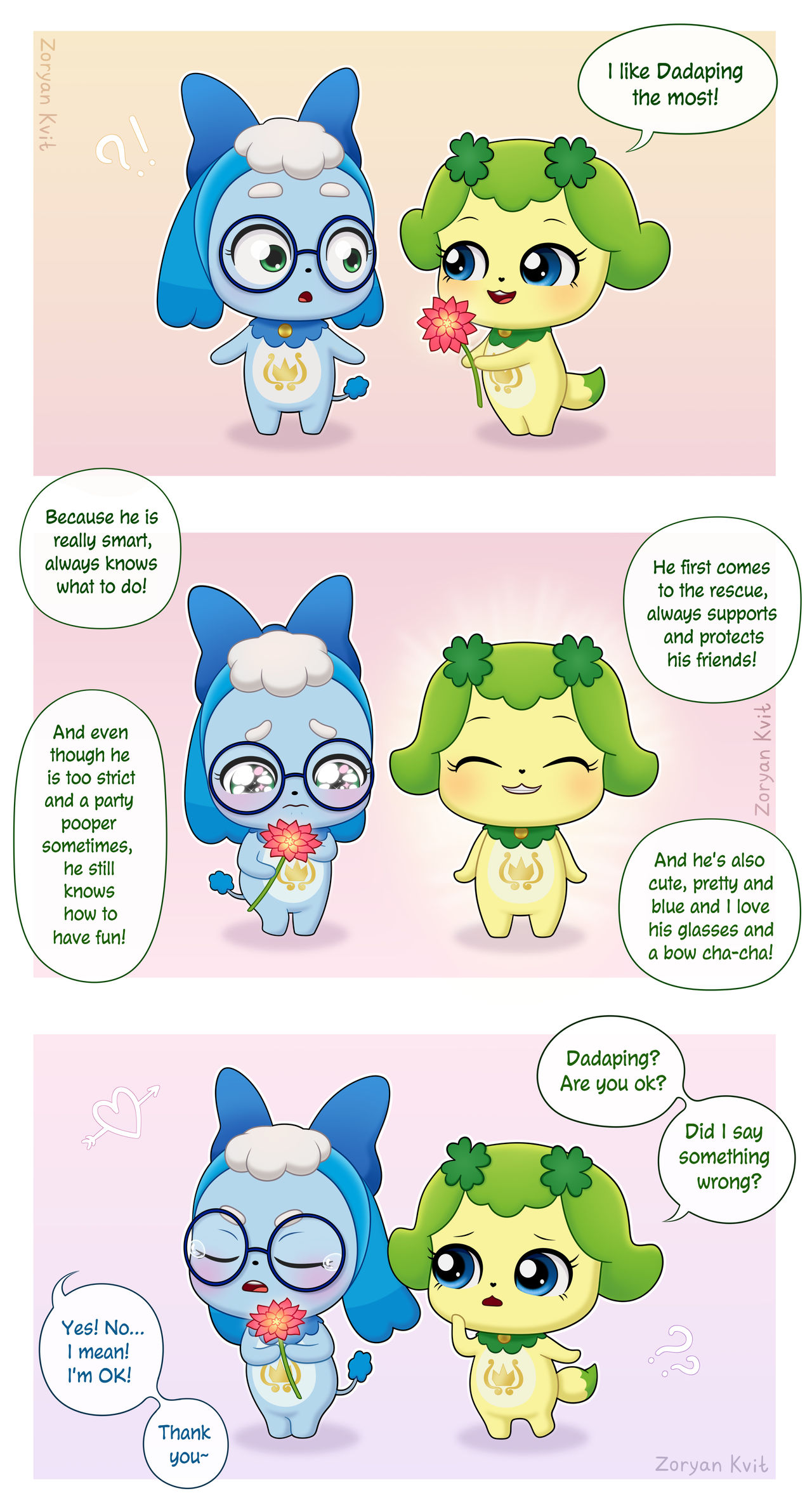 Chachaping Inflation Chachaping likes Dadaping the most by ZoryanKvit on DeviantArt