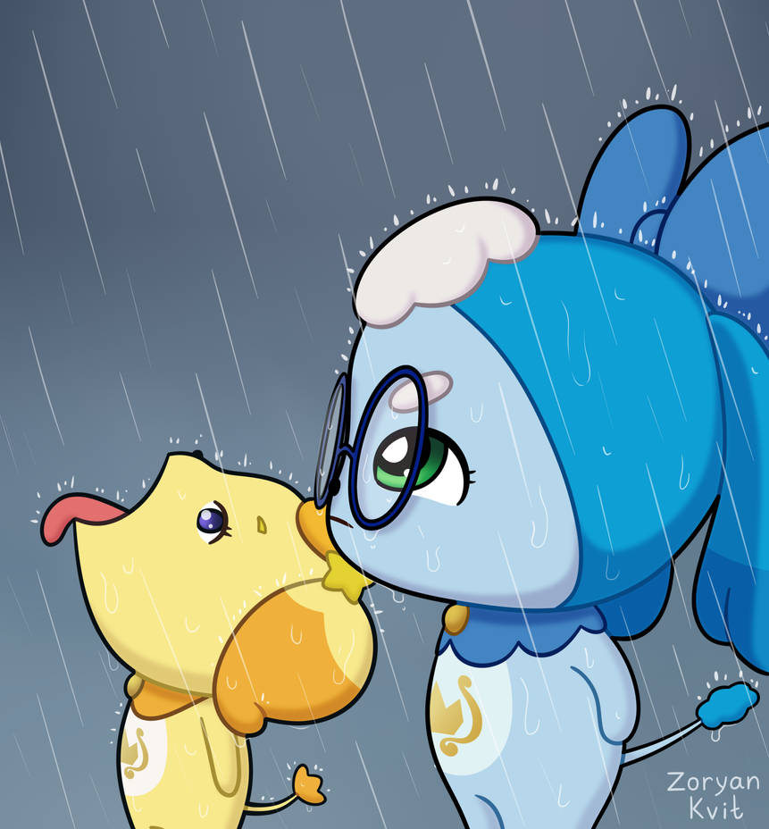 Dadaping Coluring Dadaping and Gogoping in the rain by ZoryanKvit on DeviantArt
