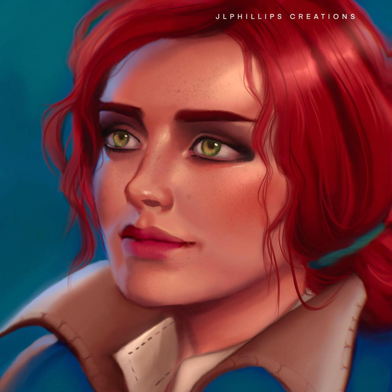 Trisc Deviantart Triss Study by JLPhillipsCreations on DeviantArt