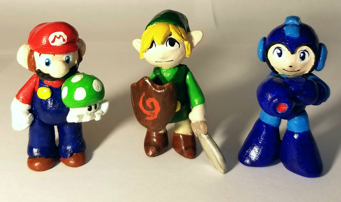 GoFigure: Nintendo Heroes by AkitheFrivolicious on DeviantArt