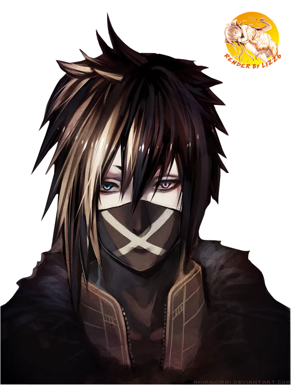107 Render - Anime boy with mask by Kuroi-Hira on DeviantArt