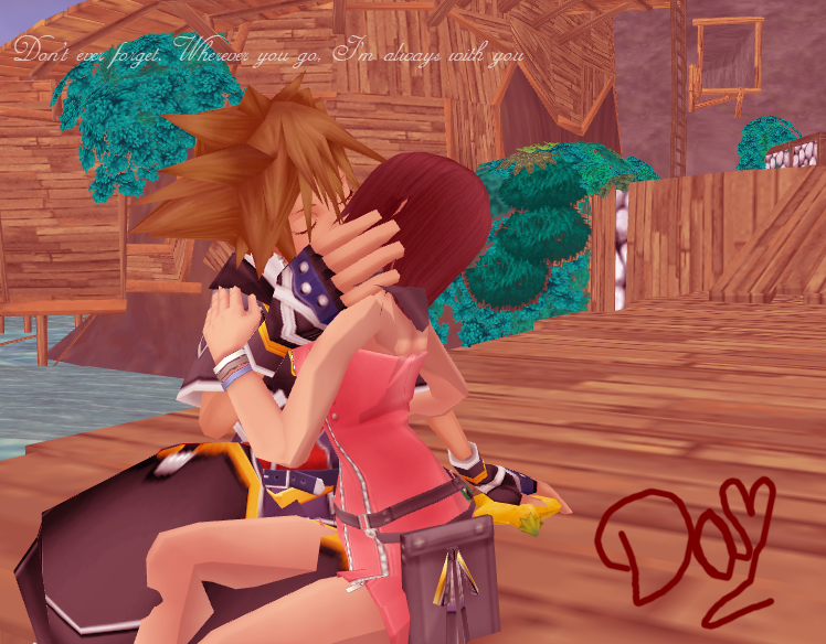 Sora and Kairi- MMD