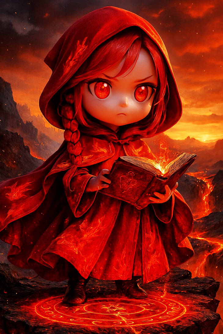 Invocation Avatar Fiery Invocation: The Vermilion Witch's Ritual by ShyToby on DeviantArt