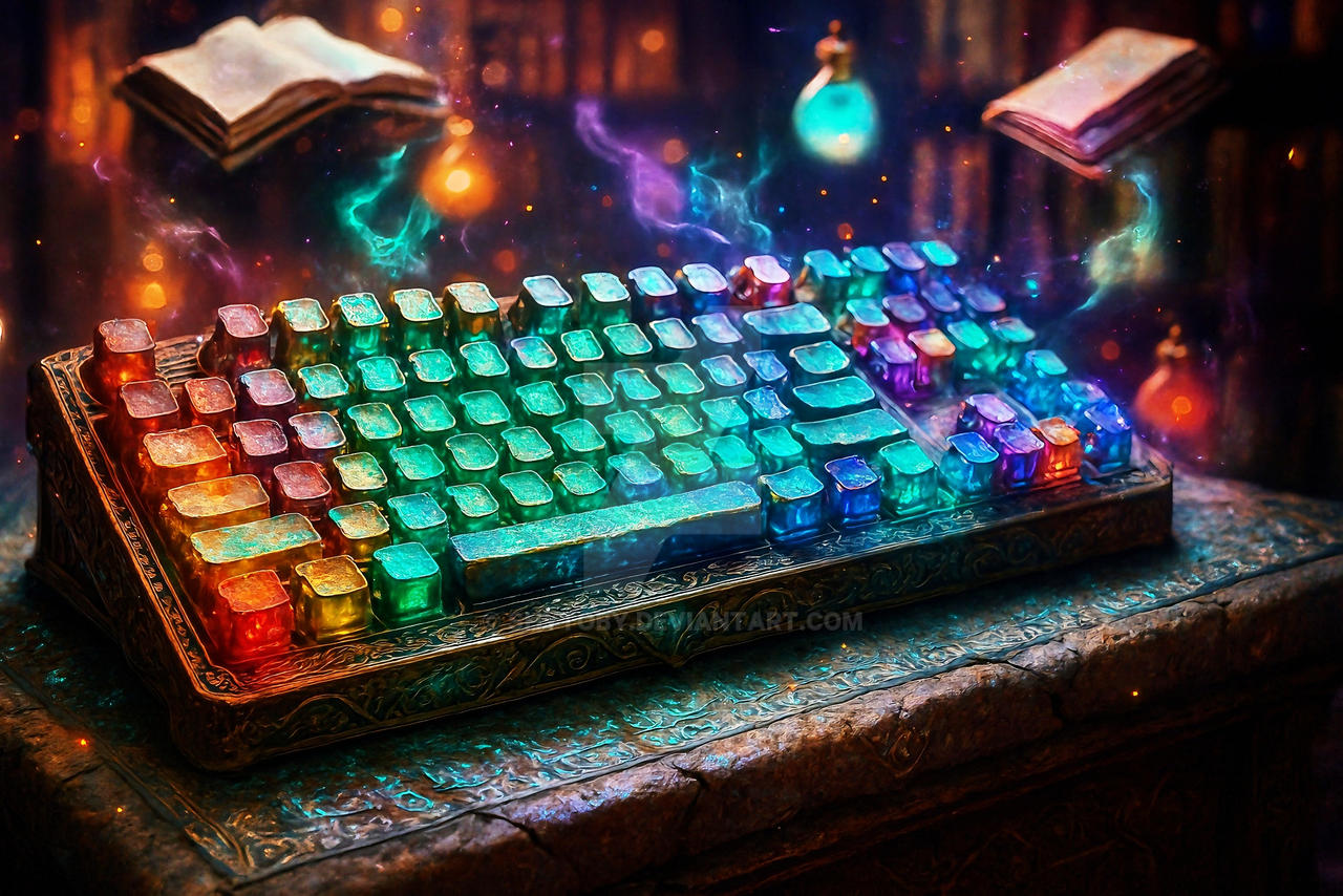 Codex Keyboard Arcane Codex Keyboard by ShyToby on DeviantArt
