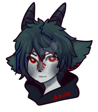 Azule Face Azule by onigiryStuff on DeviantArt