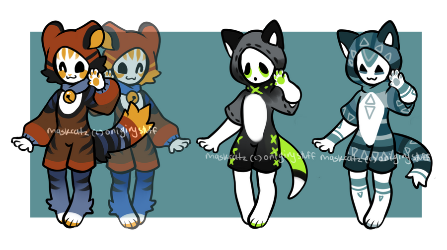 Masked Customz Custom Batch maskcatz by onigiryStuff on DeviantArt