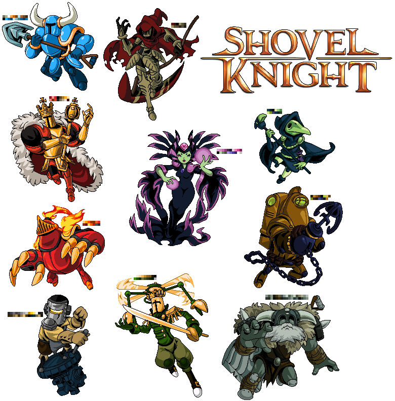 Shovel Knight Sprites by Dyliam on DeviantArt