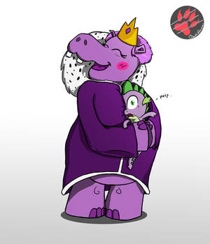 [request] Queen Hippo and Spike