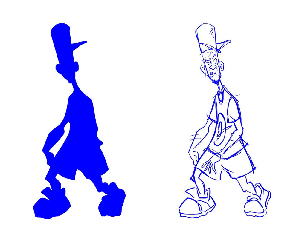 Drawing of a rapper by samuelkem193 on DeviantArt