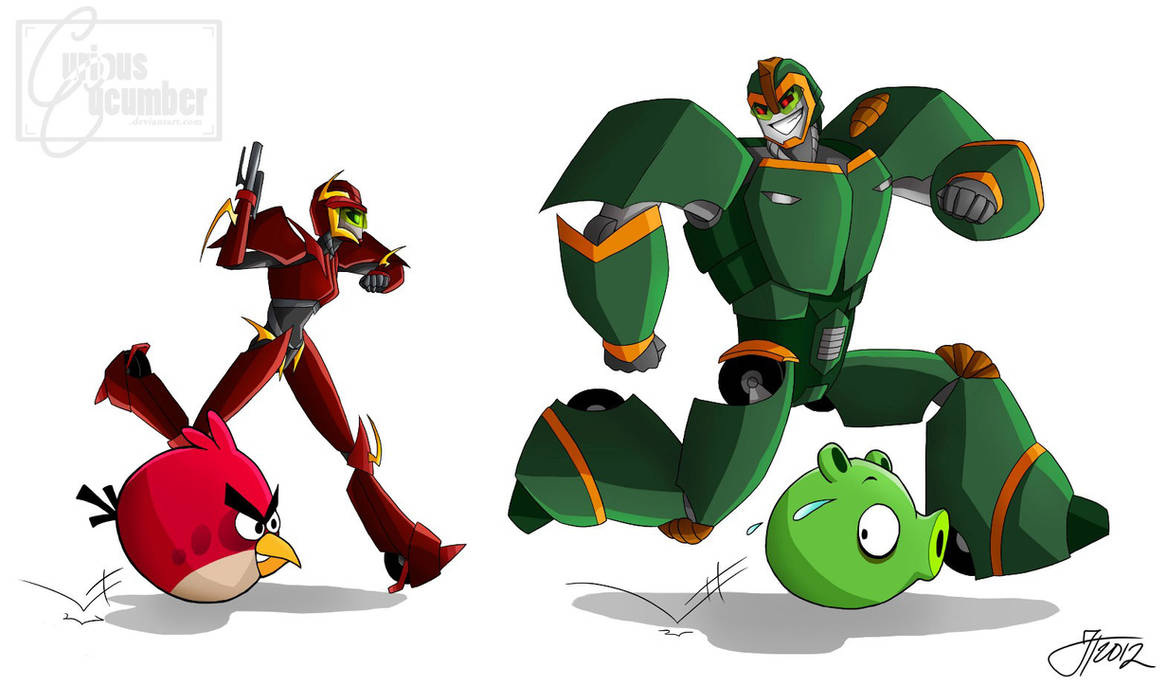Angry Bots by CuriousCucumber on DeviantArt