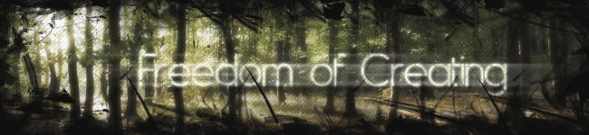 Freedom of Creating - banner