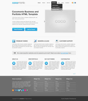 Cocomonio Wordpress Theme