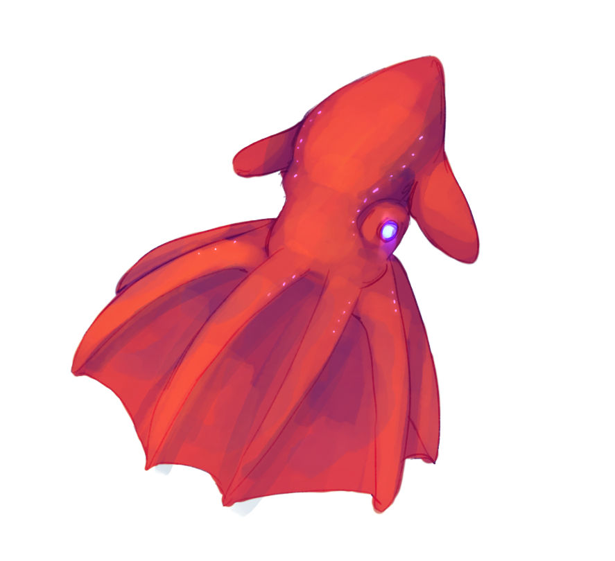 Vampire Squid small art by ariwa003 on DeviantArt