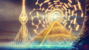 Golden Pyramid and the Eternity Gate