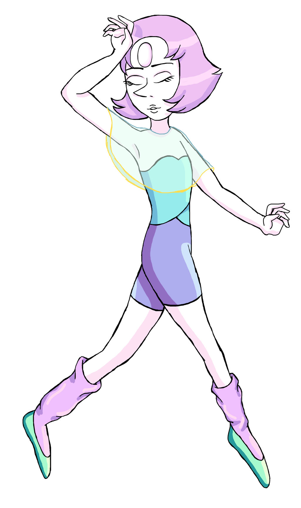 Full body example - cel shading by HanvasArt on DeviantArt