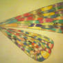 Fairy wings in colour