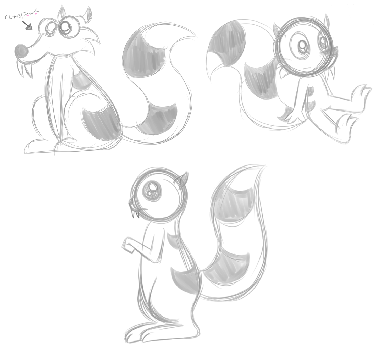 Scrat Style Scrat - Different Styles by PuccaFanGirl on DeviantArt